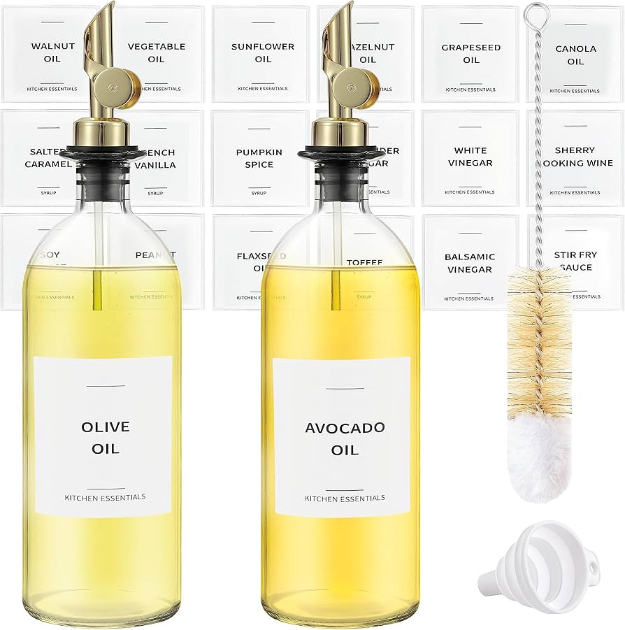 Spaceneat Olive Oil Dispenser Bottle for Kitchen, Coffee Syrup Dispenser - Elegant Olive Oil Bott... | Amazon (US)