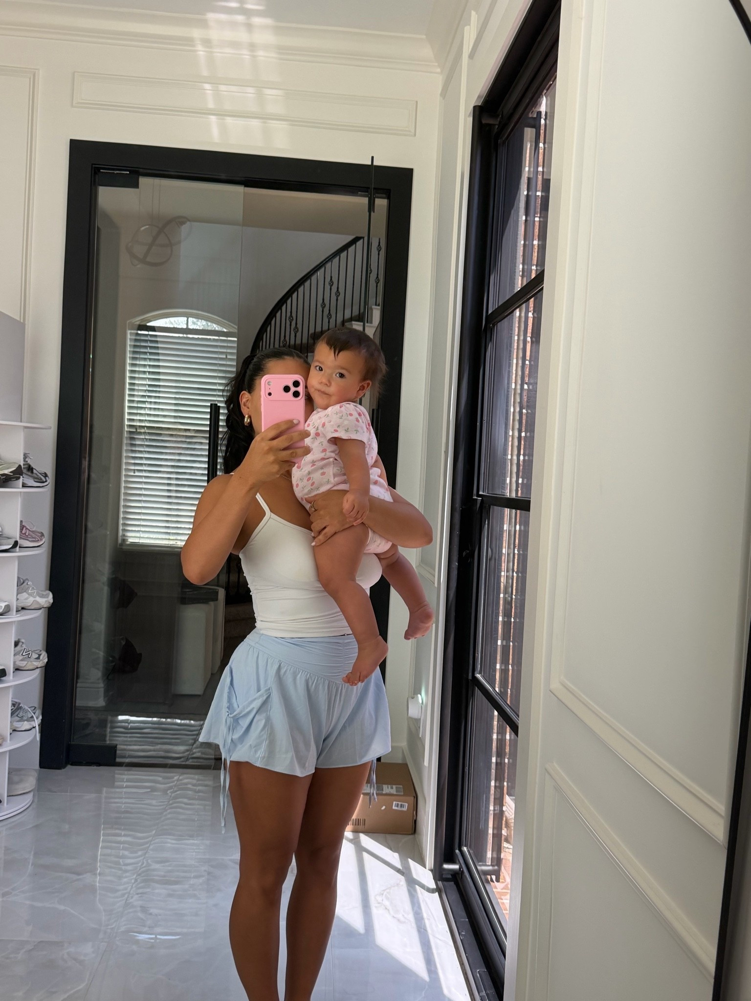 Walk outfit of the day

Running shorts
Flowy shorts
Aerie 
Mom ootd
Everyday style 
Causal outfit

#LTKmomlife #LTKfitnessgoals #LTKgrwm

#LTKmorningroutine #LTKselfcare #LTKSaleAlert