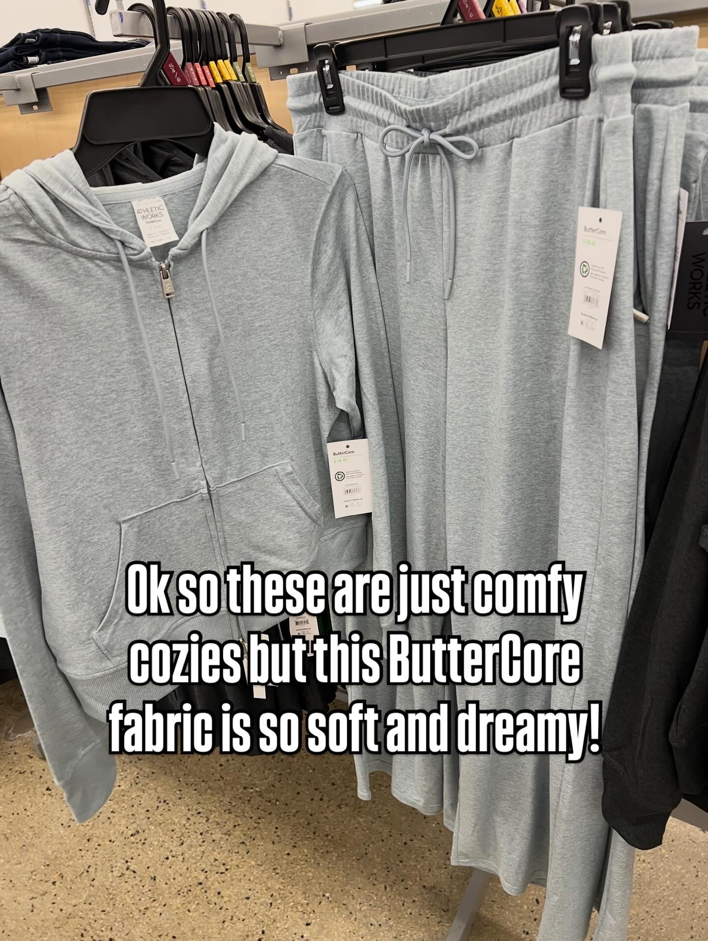 New ButterCore pieces at Walmart, these fit true to size. #walmartfinds 