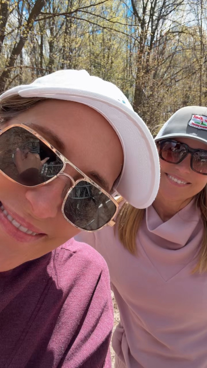 Walking in the woods OOTD! Cozy and warm in our sets as we traverse the hiking paths embracing the fresh air and sunshine! s

#LTKootd #LTKOver40 #LTKActive