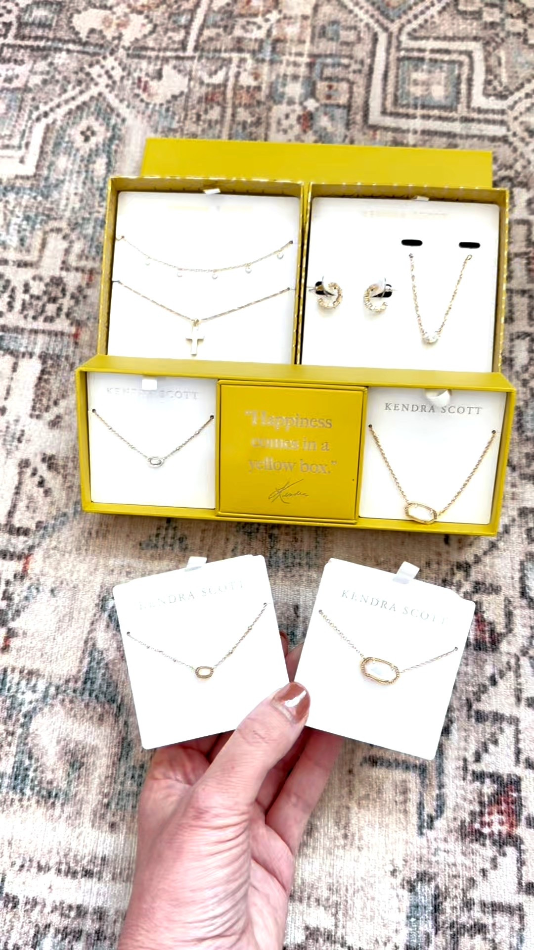 🔥 🔥 OMG! New + amazing drops on tons of Kendra Scott (including the Gift Sets) 👇! The Hallie necklace is 50% off today! Others are 35%-40% off + while the individual Elisa + Mini Elsa are on drop, you can grab both in a set for less! Same with others!!! There are 14 sets total, most in both gold & silver + some with multiple colors. They also have some of the super popular styles like the Haley Bow, Baseball, Ballet, etc! Just FYI that the retail prices on the sets was already lower than buying separately! 

#LTKGiftGuide #LTKSaleAlert #LTKCyberWeek