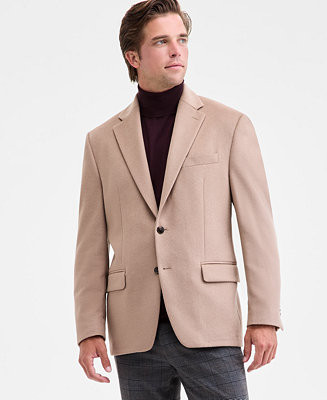 Michael Kors Men's Wool Cashmere Blend Luxury Classic-Fit Sport Coat - Macy's | Macy's