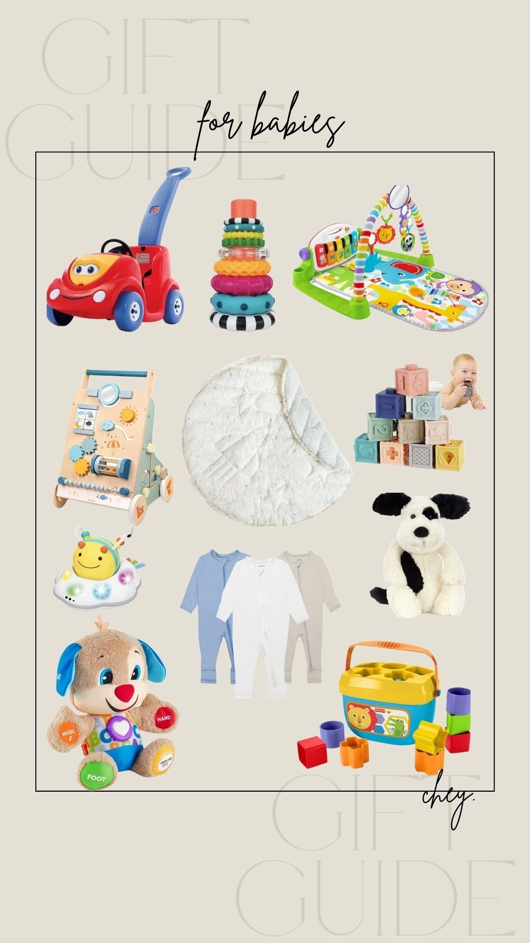 Christmas gift guide for babies! Sharing my top picks for babies that they will actually love! 

Christmas gift guide, holiday gift guide, toddler gift guide, gift guide for babies, gift guide 2025

#LTKGiftGuide #LTKHoliday #LTKBaby