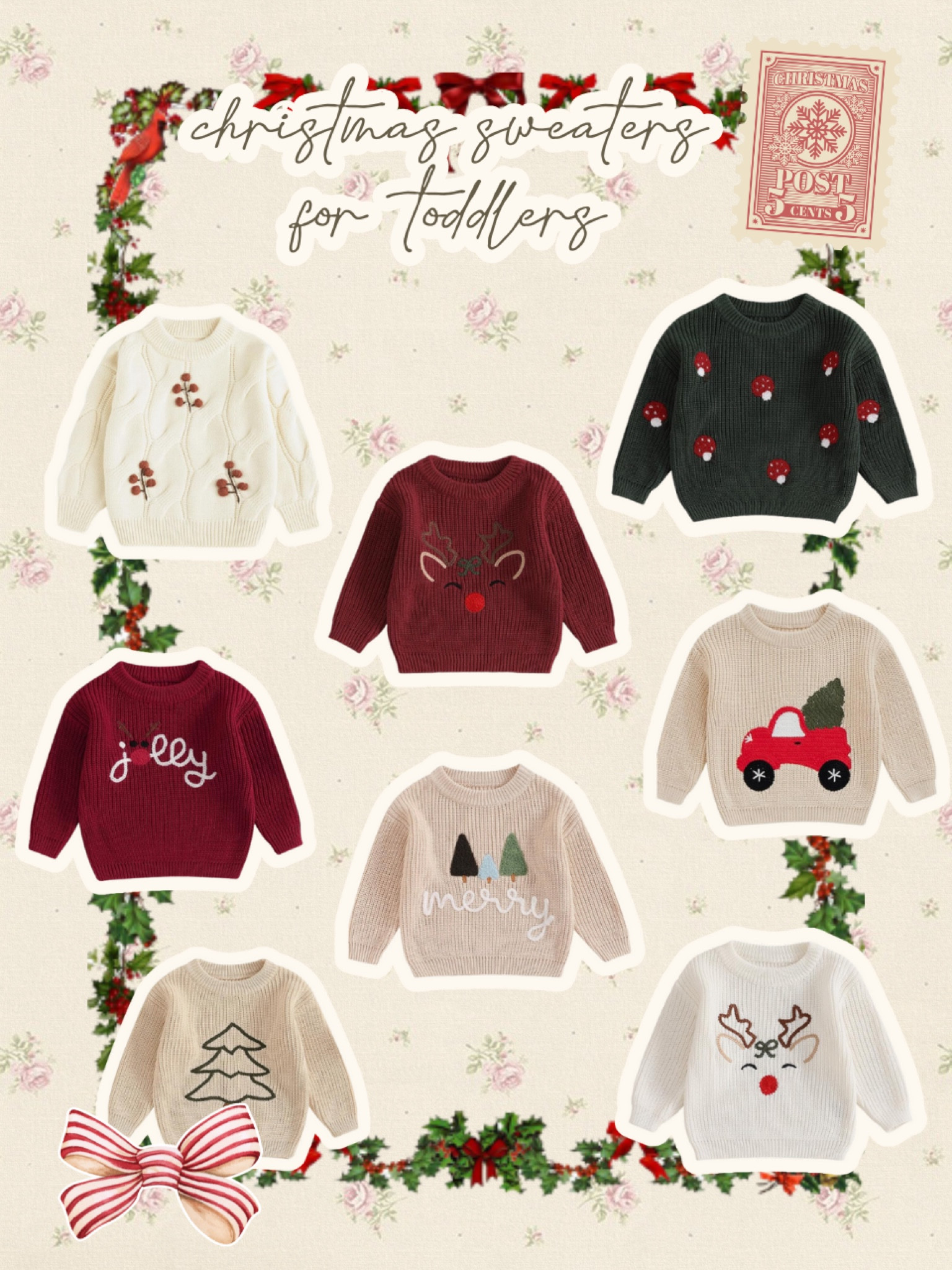 christmas sweaters for your baby & toddler! ❄️

#LTKKids #LTKSeasonal #LTKBaby