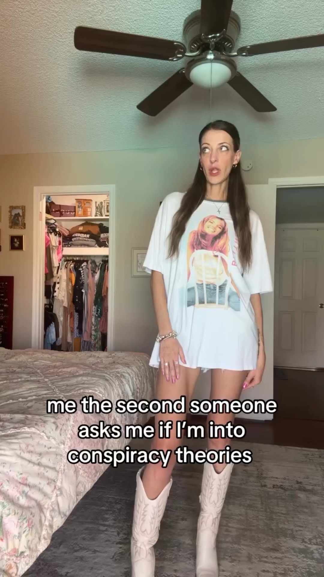 Should we start with Aaliyah, Britney, “Avril”, 9-11, MK ultra, pizza gate, Michael, Walt Disney or the Deep South? +for my life’s sake this is ✨simply✨ satire okay 😂😭😉 boots are @dreampairsshoes but if you comment “shop” I’ll send ya a link 👢💖

#conspiracytheories #conspiracytheory #britneyspears #charliekirk #fyp #AvrilLavigne #MelissaLavigne #Aaliyah #Beyonce #PizzaGate #MKUltra #JustinBieber #yummy #WaltDisney #Club33secrets #MichaelJackson #conspiracies