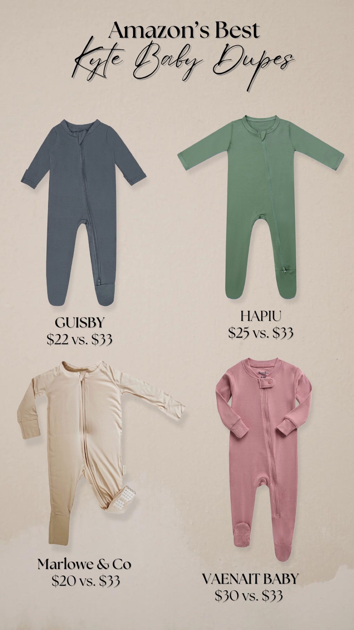 Bamboo Baby Clothing is all the rage these days! So soft, gentle on our babes skin, keeps them warm when chilly, keeps them cool when warm…and they’re so cute! 

Here are my favorite dupes that you (& your baby) will LOVE! If not for the comfy, practicality, but also for all the neutral & muted colors! 🤍

#LTKbaby #LTKGiftGuide #LTKbump