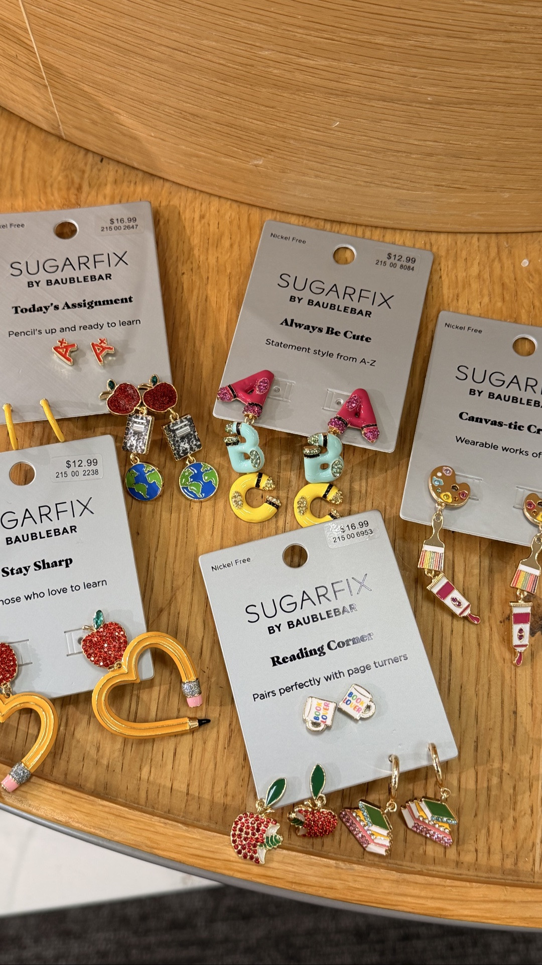 Back to school accessories @Target are so cute!! 

Teacher outfit ideas, back to school, teachers, target accessories, target earrings, target finds, target jewelry, target run, smiles and pearls, teacher gift ideas

#LTKgrwm #LTKOver40 #LTKWorkwear