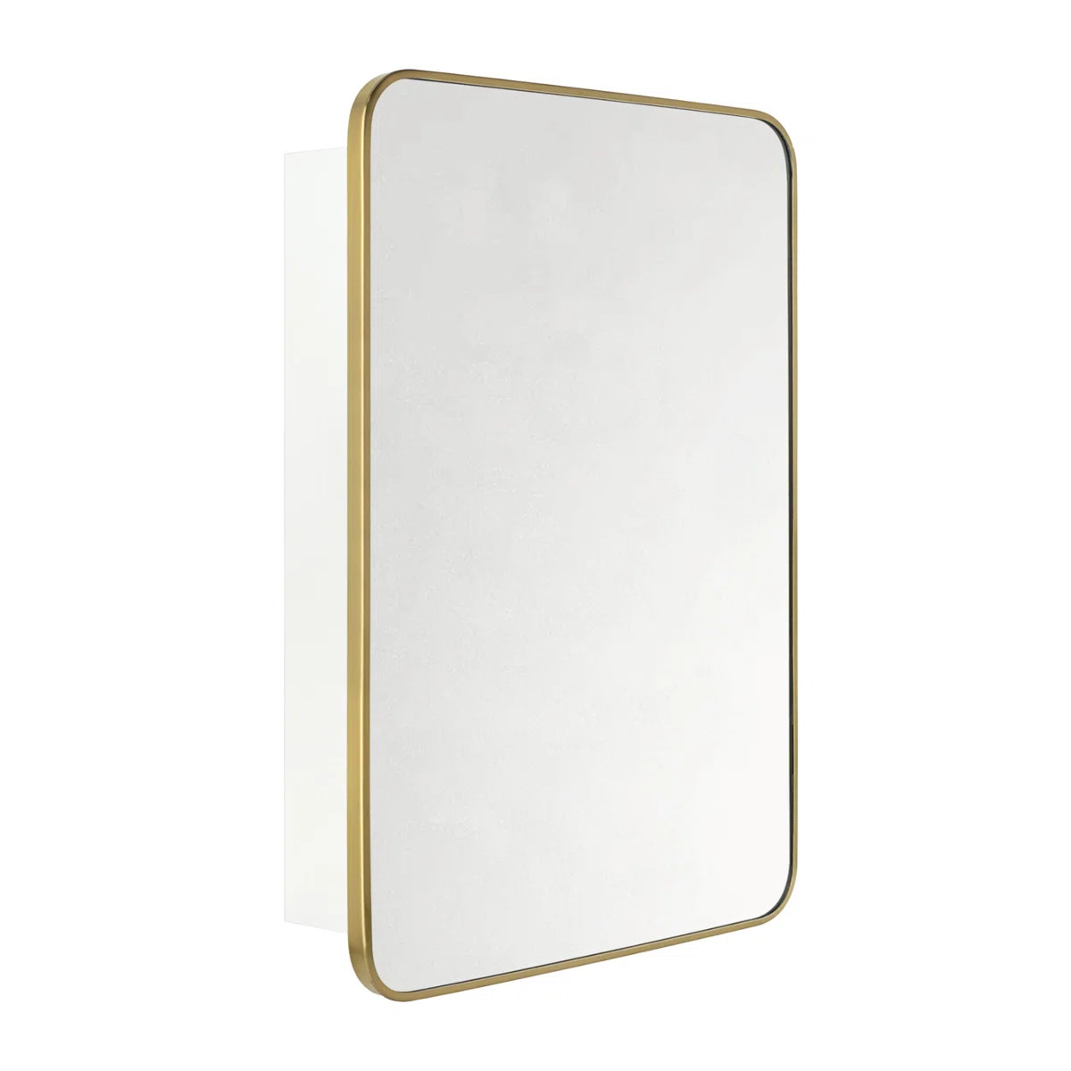 Garnes Recessed or Surface Mount Framed Medicine Cabinet with Adjustable Shelves | Wayfair North America
