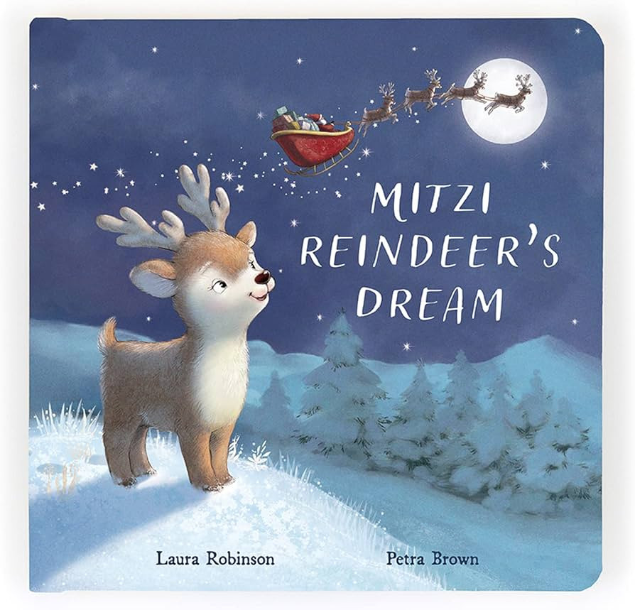 Jellycat Mitzi Reindeer’s Dream: A Baby Board Book Children's Book | Baby Gift | Amazon (US)