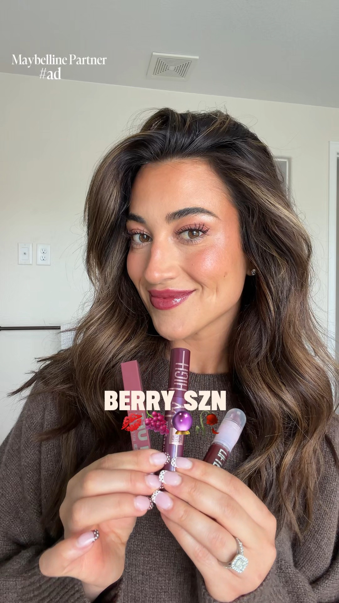 #ad another kind of berry season 🍇💋🥀 always love adding berry tones into my makeup routine as we transition into fall and these products from @maybelline are so wearable on a daily basis. Everything I used & shades are below!
Lash Sensational Sky Tubes Mascara - Very Black
Lash Sensational Sky High - Burgundy Haze 
Super Stay Peel Off Liner - Sunset
Lifter Glaze - Acai Haze
Lifter Gel - Berry Mist
Instant Age Rewind Concealer - Sand
Everything is available at @target ❤️ @shop.ltk @targetstyle #targetpartner #MaybellinePartner #liketkit