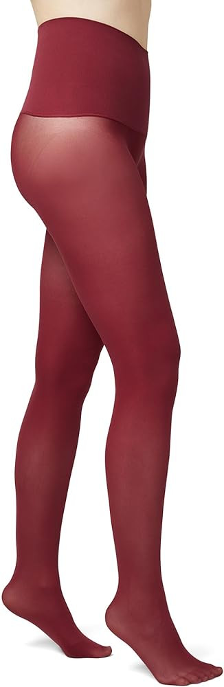 HUE womens Tights With Yoga Waistband | Amazon (US)