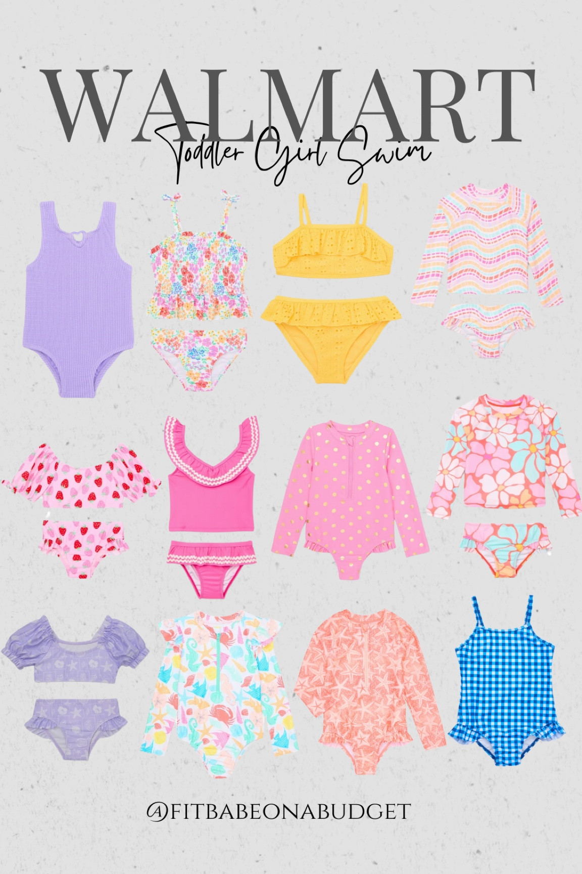 Little girl swimwear 
Swimwear for toddlers 

#LTKKids #LTKFindsUnder50