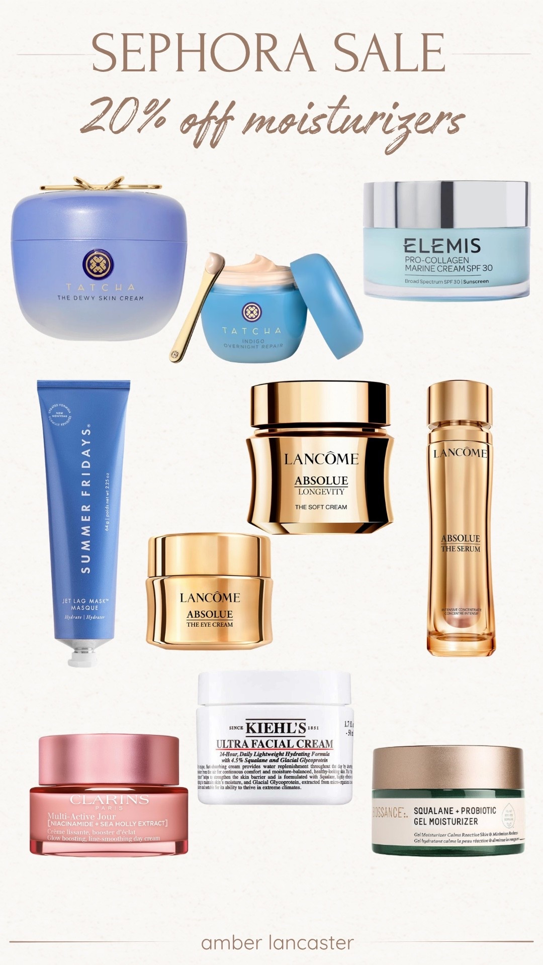 Sephora sale 20% off moisturizers! Thru 6/16 | 
sephora, sephora sale, sephora face moisturizer sale, sephora moisturizer sale, sephora favorites, sephora skincare, moisturizer, face moisturizer, eye cream, beauty, lancome, tatcha, summer fridays, anti aging, face lotion, lotion.

#LTKSaleAlert #LTKBeauty #LTKselfcare