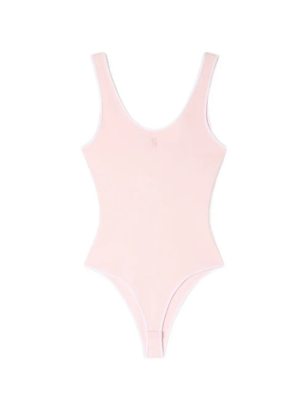 SANDRO logo-embroidery Bodysuit | Pink | FARFETCH FR | Farfetch Global