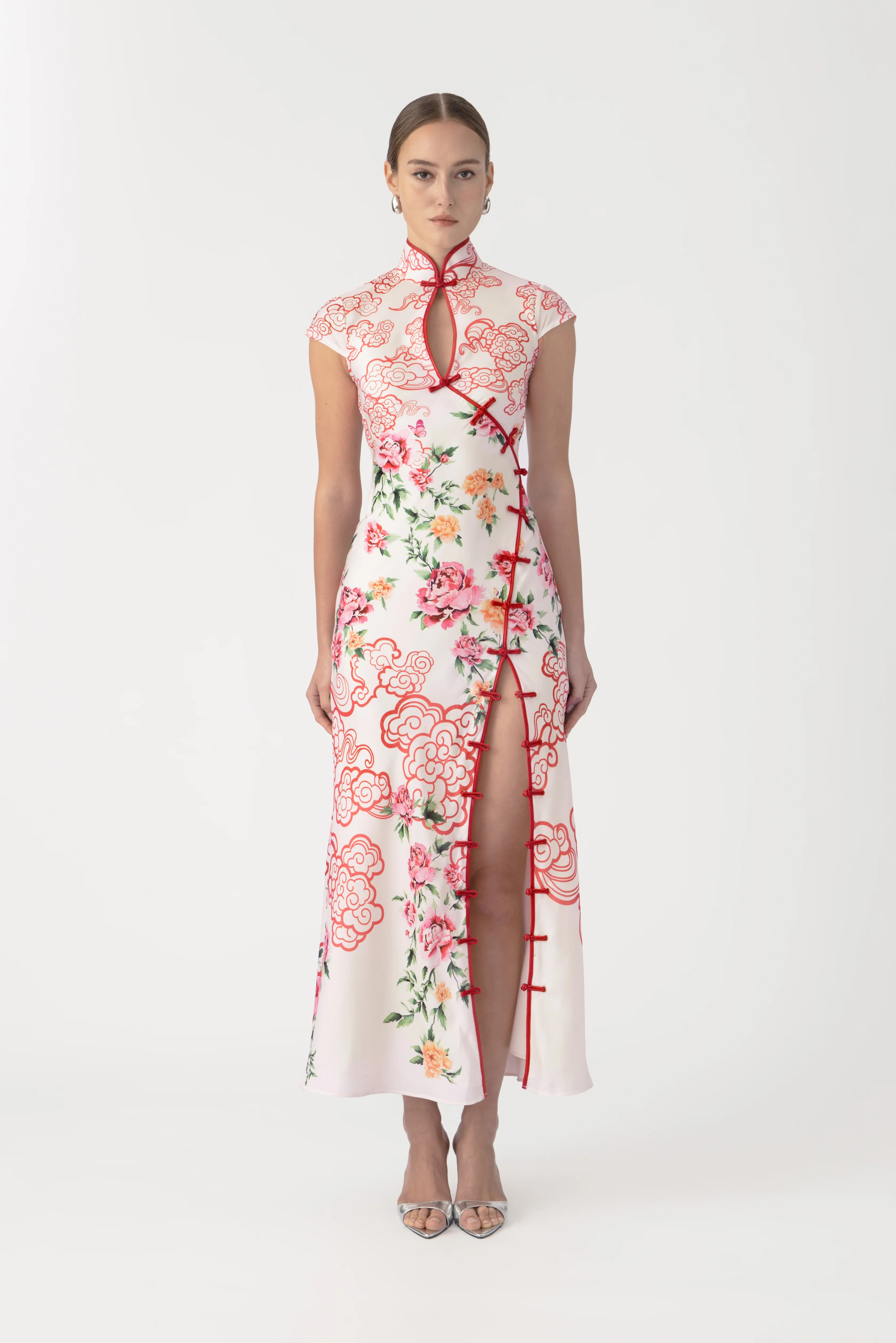 Vanessa Satin Dress | Sau Lee
