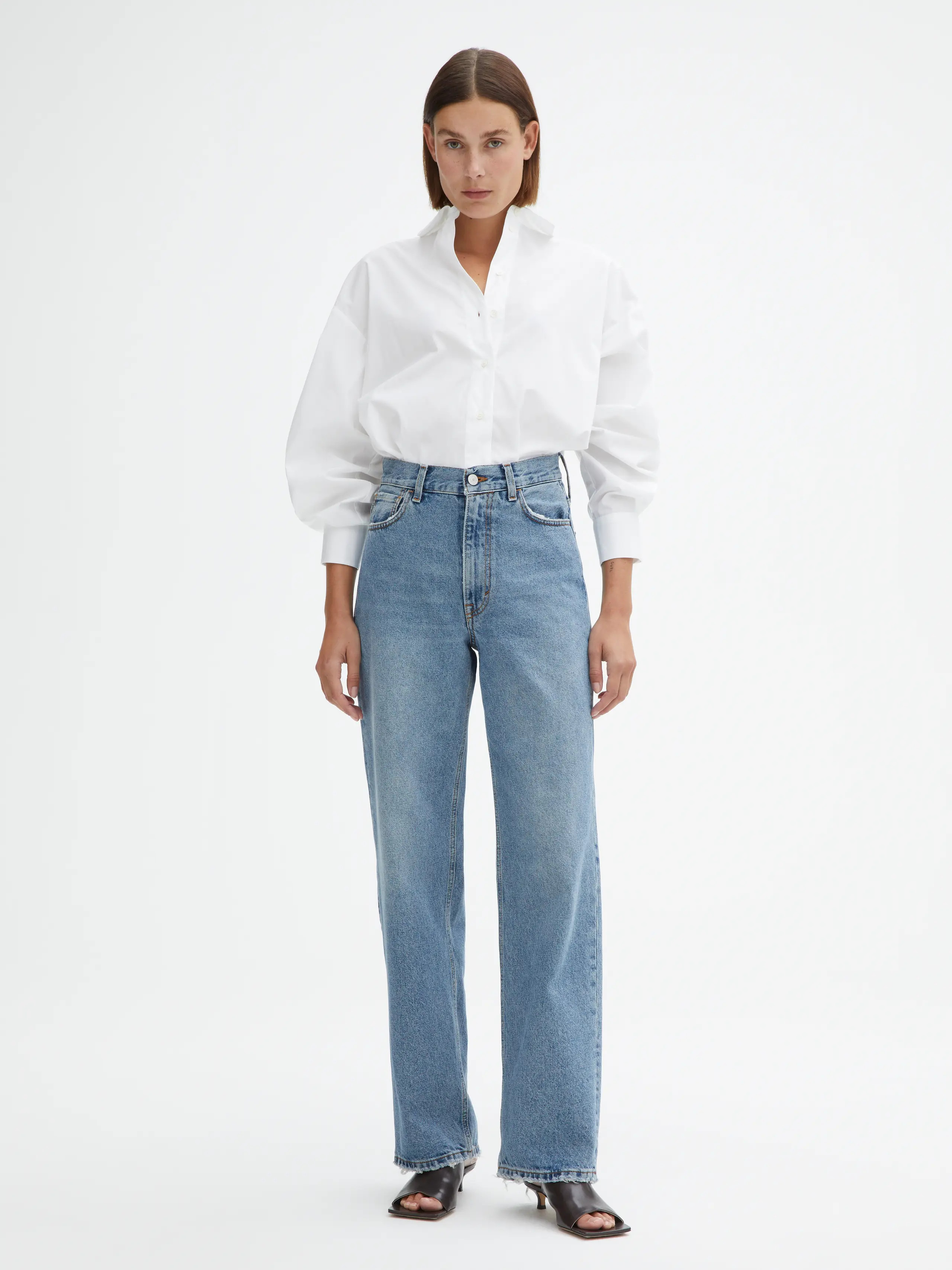 Wide leg denim | House of Dagmar