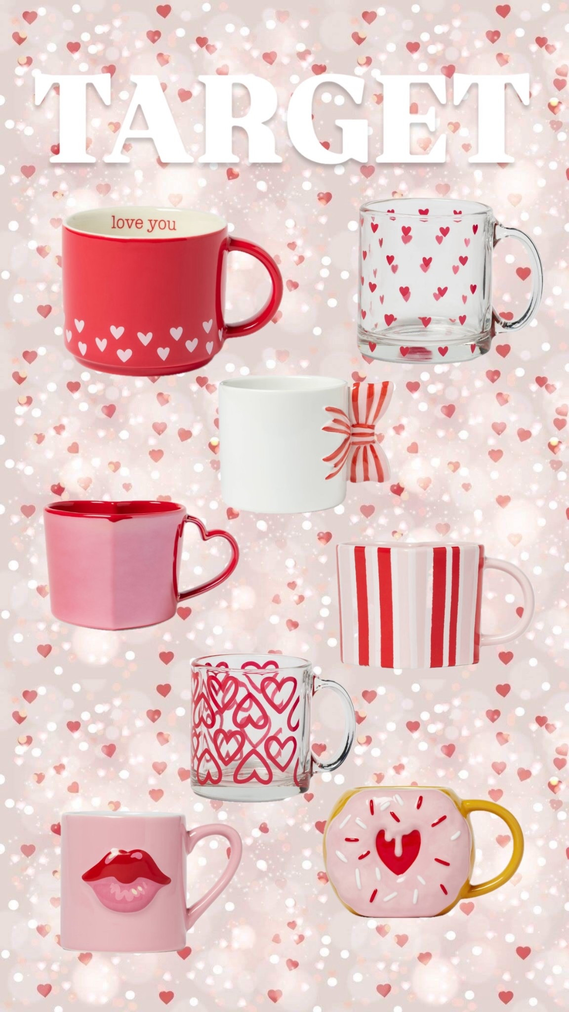 Valentine’s Day mugs for under five dollars 

#LTKSeasonal #LTKU #LTKHome