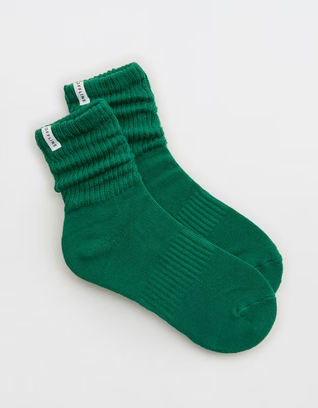 OFFLINE By Aerie Short Scrunch Socks | Aerie