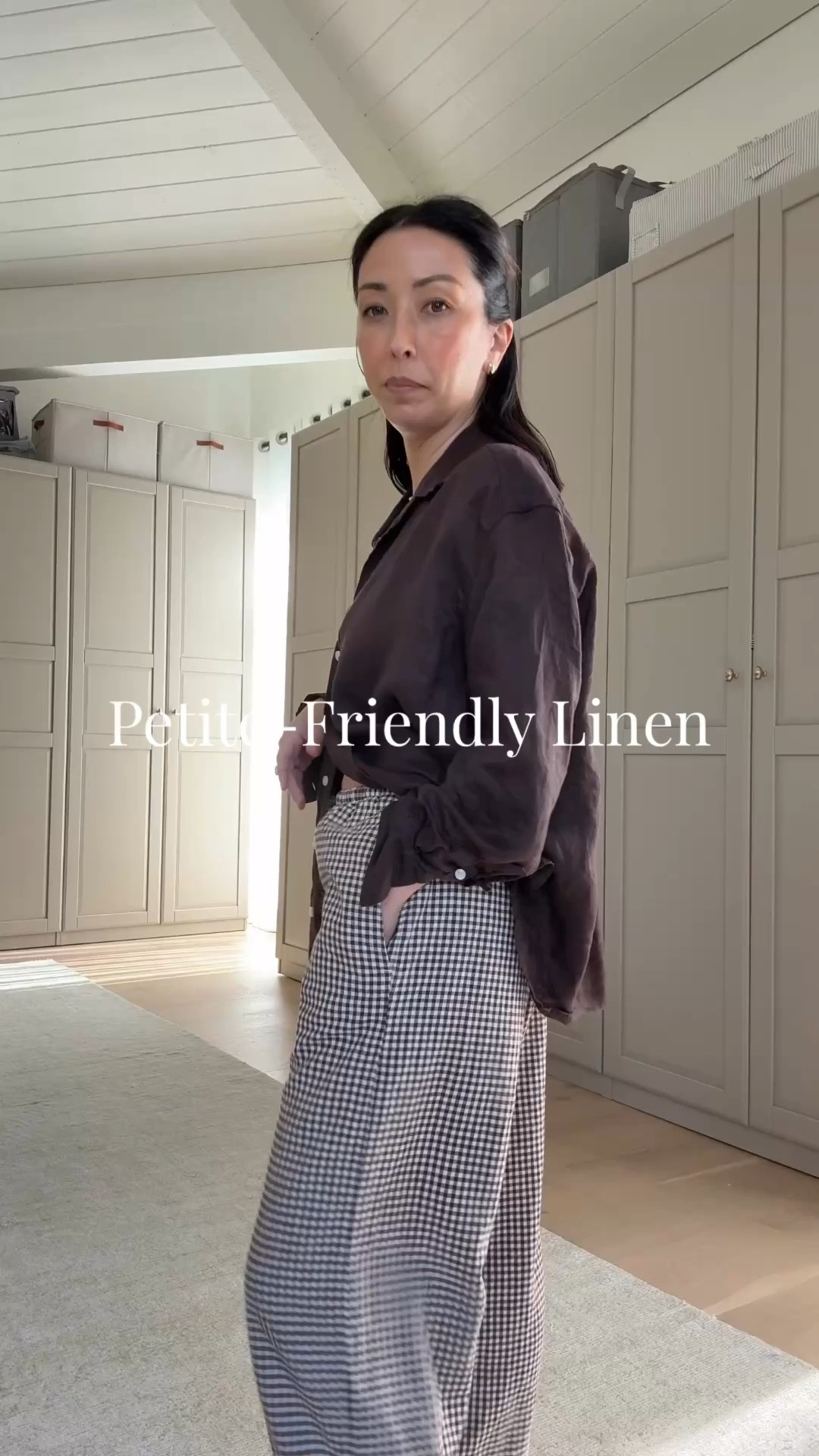 Petite-friendly linen gingham pants and button-down shirt. Gap offers petite pieces as we head into spring and summer. Just make sure you jump on these early because the small sizes will sell out. 

Gap linen button-shirt petite small
Gap linen pants petite xs - after wash and dry, length is a little short. Could be worth trying the regular. 
Amazon jelly flats 5
Polo Ralph Lauren hat
Mansur Gavriel tote
Celine sunglasses
Quince earrings
Dorsey James necklace 15"


#LTKgrwm #LTKPetite #LTKmomlife