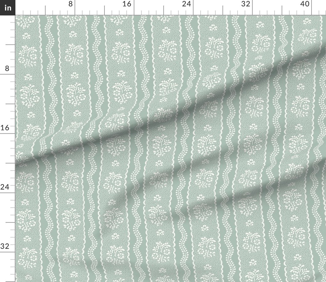 Hayley Stripe on Wythe Fabric | Spoonflower | Spoonflower