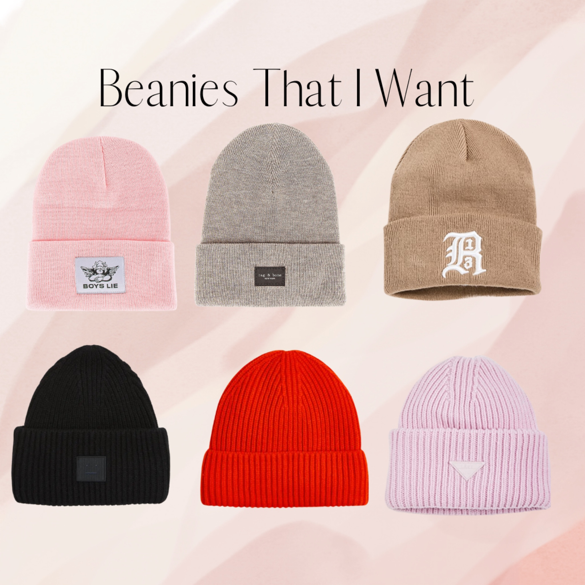 Beanies that I want 

#beanies 

#LTKSeasonal