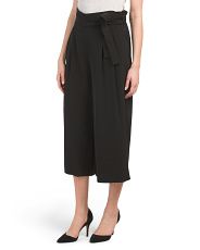 Belted Cropped Trousers | TJ Maxx