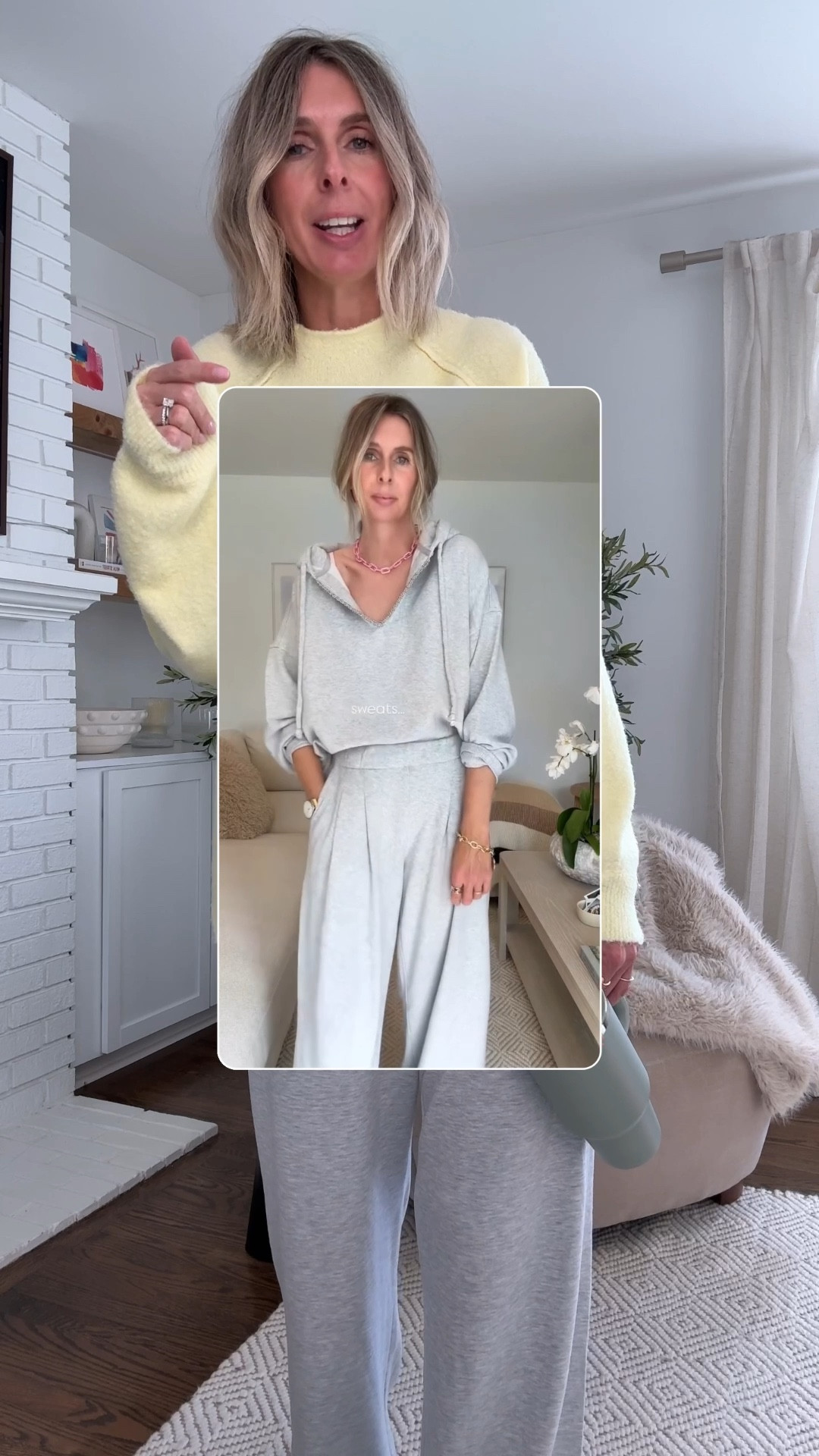 eeeek! i found us a dupe for the aerie street pant. i see you guys looking at them and wanting them, but not buying because…well… it’s january and we’re all spent out from the holidays!

they are a terry fleece…which basically means they are THE SOFTEST thing you’ve ever put on your body, and, they look super cool too! oh, and they are great dupe if you don’t want to spend double on the aerie street pant. available in blue, grey and a black/charcoal! 👌 

wearing a medium in the pants and a large in the sweater. 


effortless style • weekend style • easy outfit • street pant • target style • everyday style • what to wear • sneaks • wide leg • mom uniform • 

#LTKgrwm #LTKootd #LTKFindsUnder50