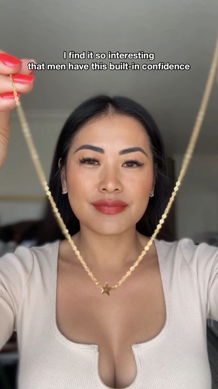 I find it so interesting that men have this built in confidence in them to date up women on the other hand, tend to date down. Have you noticed that?!? Ladies? LEVEL UP. We got this!!! 

I love layering necklaces it’s my favorite and here’s how I do it. Enjoy :) 

#LTKbeauty #LTKVideo #LTKSeasonal