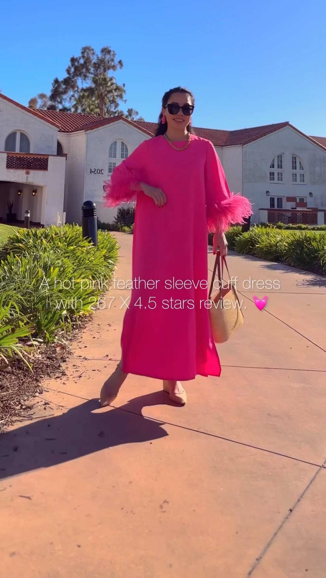A hot pink feather sleeve cuff dress with 267 X 4.5 stars review.

Now I know why -- this party-ready style will take you from al fresco soirees to dinner celebrations with the gals with ease. Bonus: this is a no-spanx-required dress! 

P.S. I am 5’3, 110 lbs and wear this dress in size S.

@tuckernuck
#tuckernuckpartner


#LTKWedding #LTKFestival #LTKSpringSale