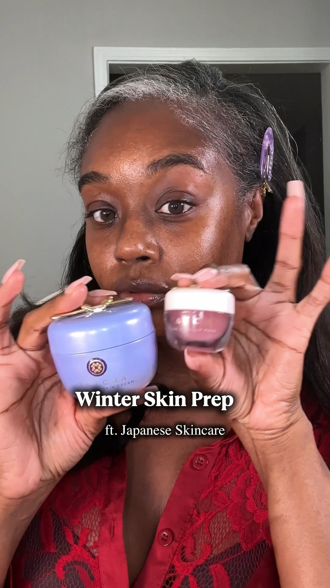 Does this count as snowstorm prep? I find myself reaching for more Japanese skincare during the winter. They are really hydrating without leaving your face feeling wet and having a wet face in cold weather feels so wrong and uncomfortable. I suggest adding some Japanese skincare brands to your winter routine if you have dry skin but don’t want to have “cold face” when you walk out the door. #japaneseskincare

#LTKselfcare #LTKmorningroutine #LTKBeauty