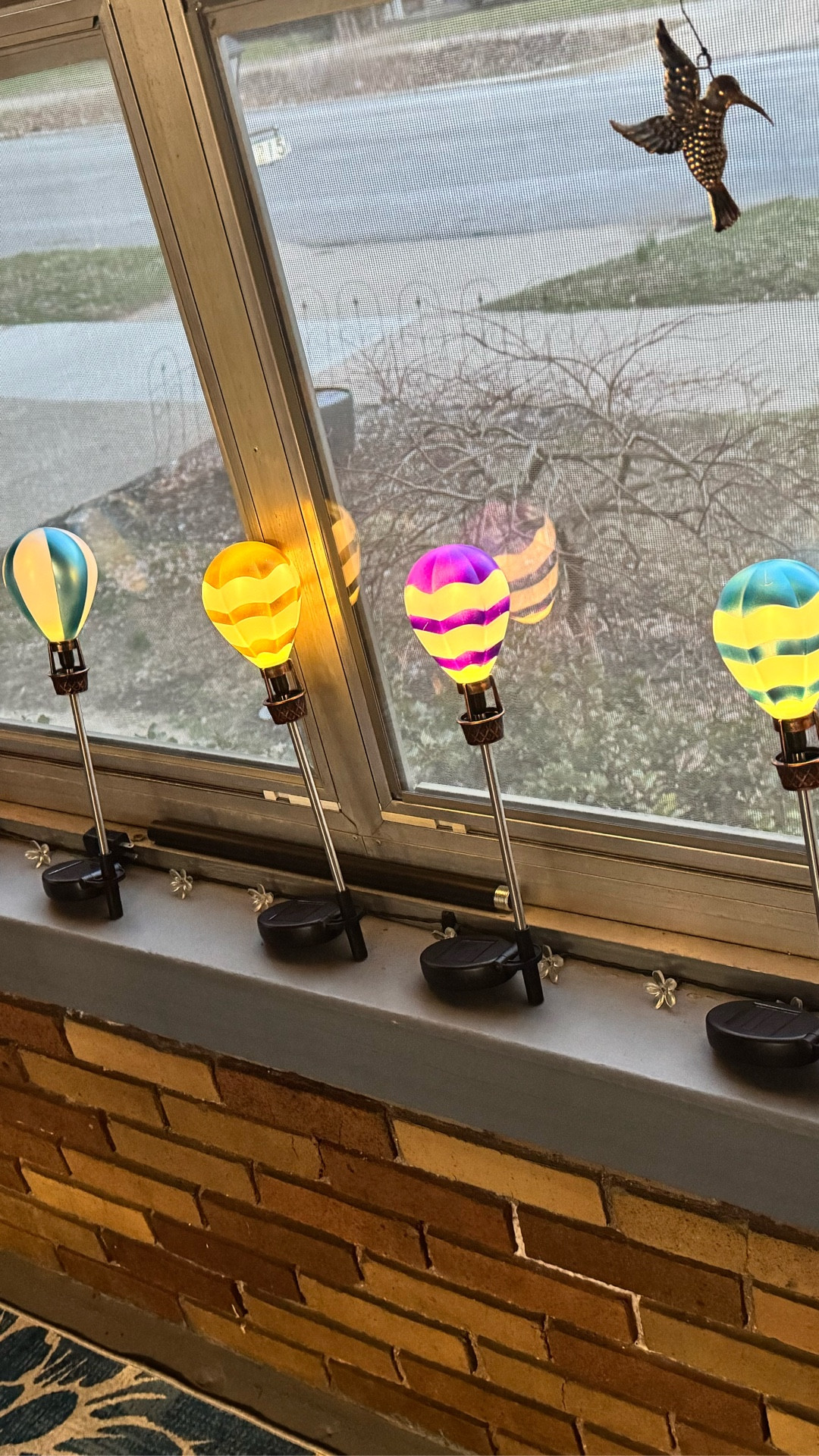 These Solar Ballon pathway or garden lights are bright cheery and make me so happy I love they are all free standing with no wires between them and add both decor and ambient lighting to any space. 2 sets to choose from either the strip or wavy option or if your like me Both which are very affordable is the way to go 

#LTKHome