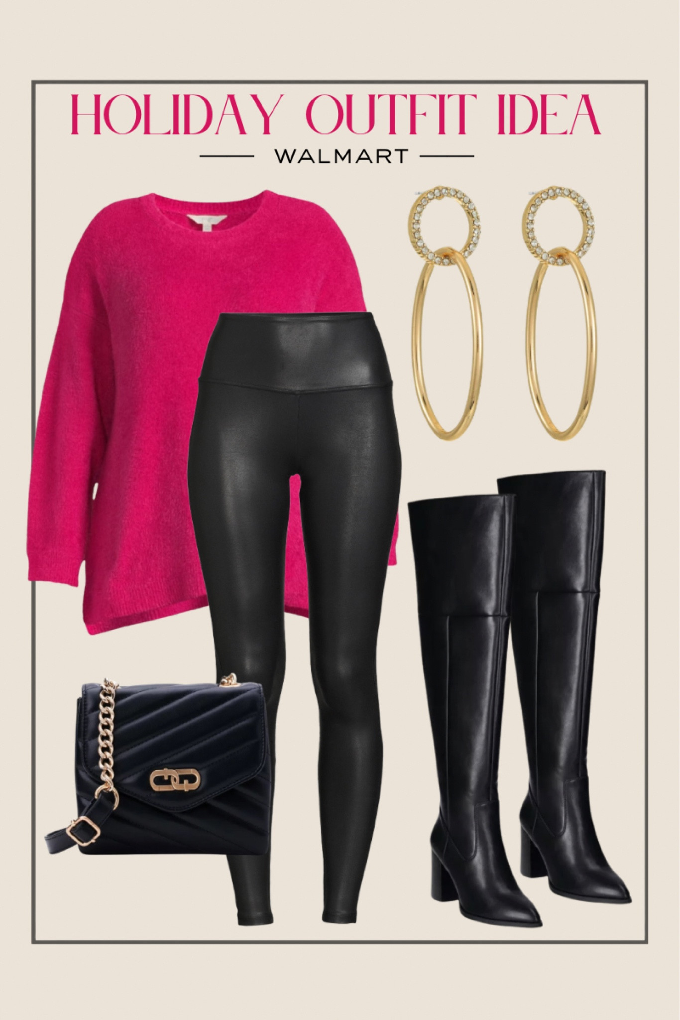 Holiday outfit inspo from Walmart @walmart #walmartpartner 

#LTKHoliday #LTKSeasonal #LTKGiftGuide