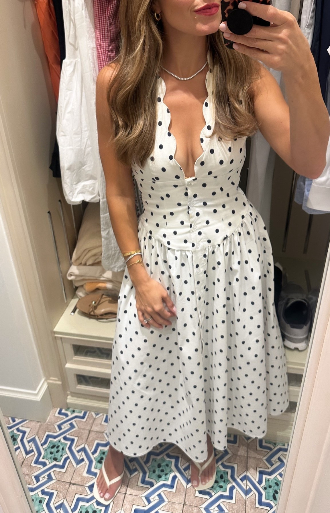 Polka dot dress🤍

#LTKStyleTip #LTKSeasonal #LTKShoeCrush
