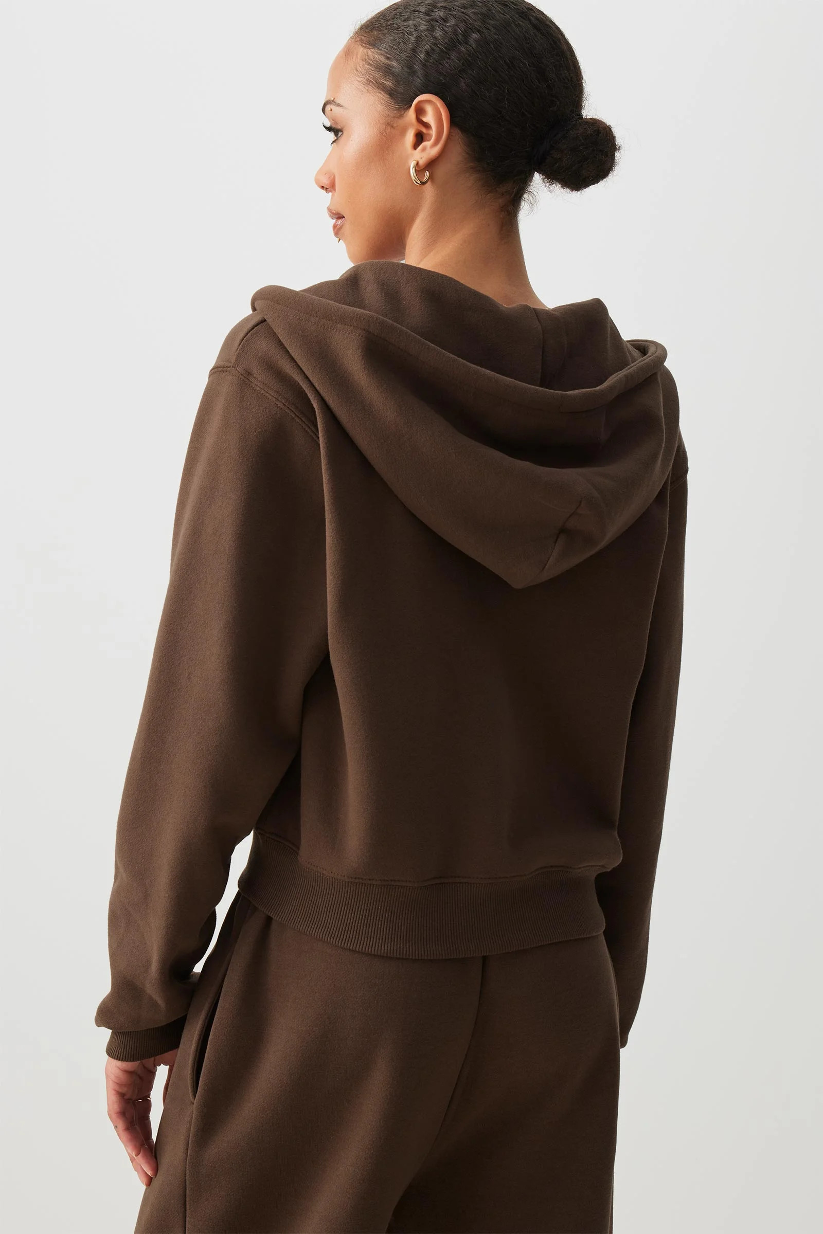 MADESOFT Fleece Short Zip Up Hoodie | Ardene