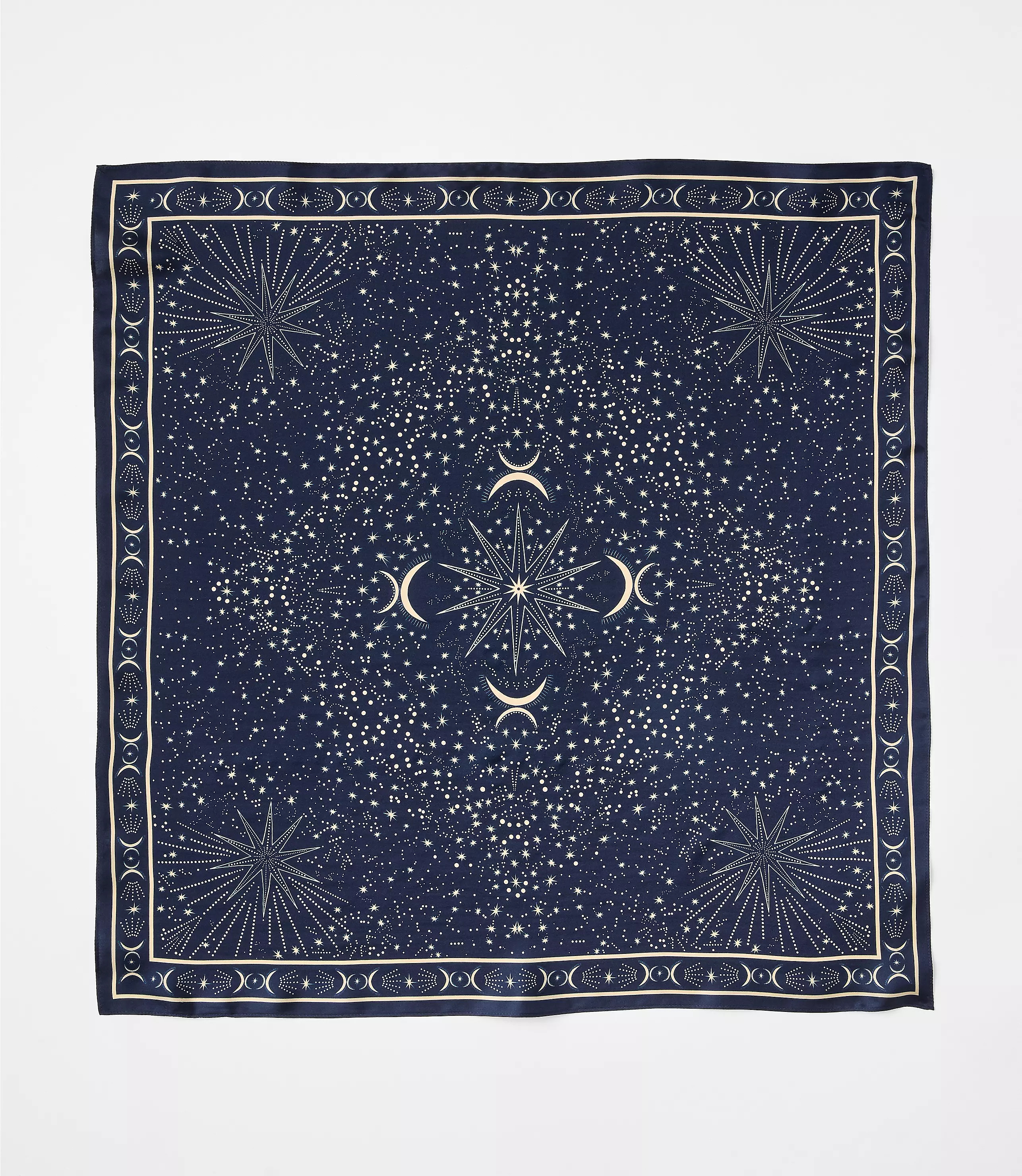 Celestial Silk Square Scarf | LOFT