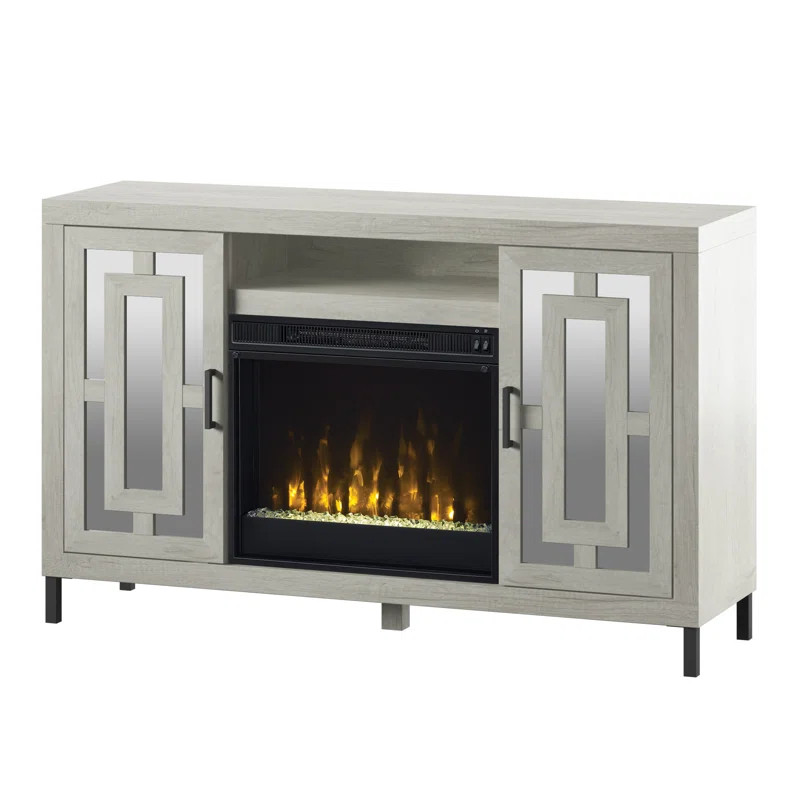 Amabel TV Stand for TVs up to 60" with Fireplace Included | Wayfair North America