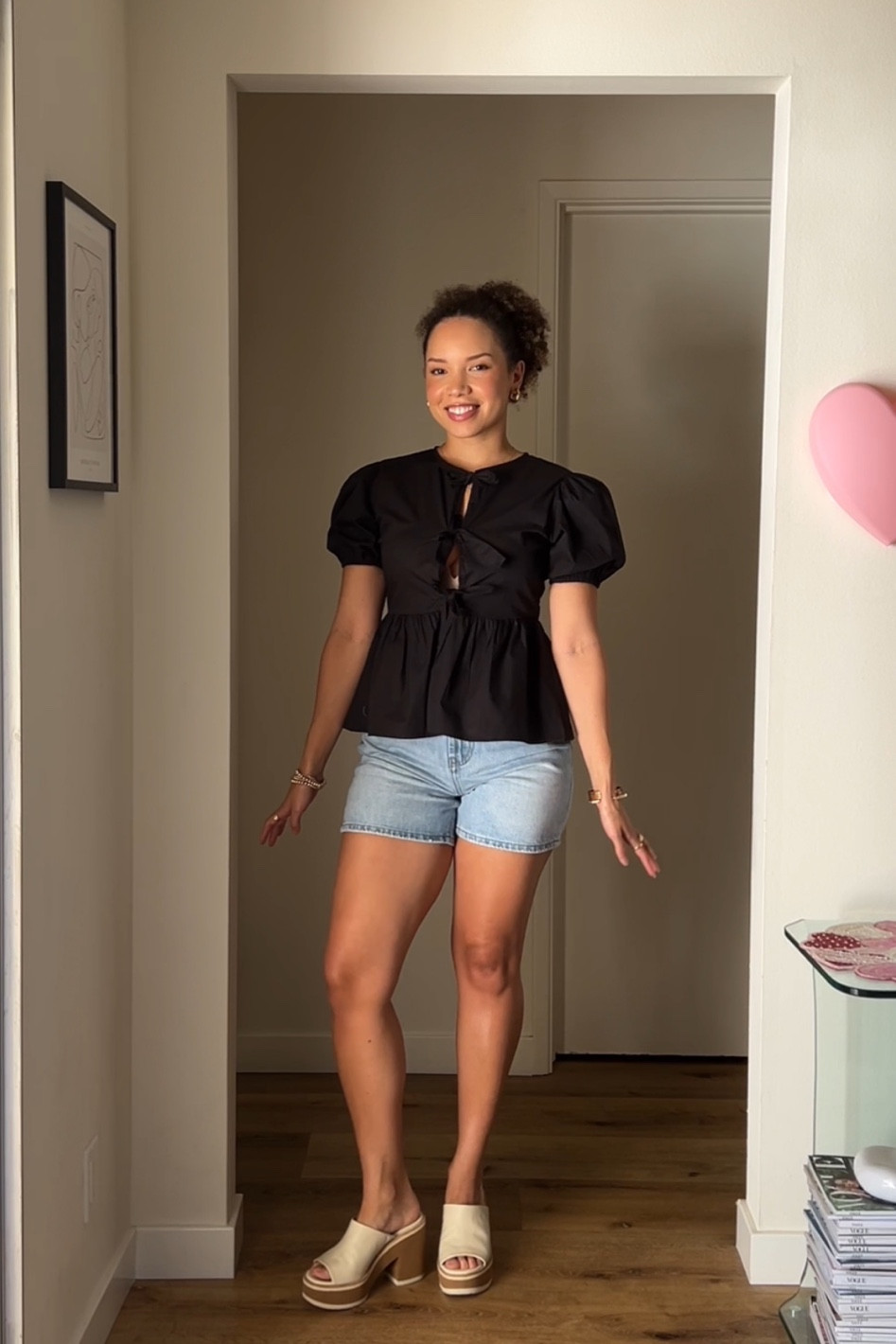 puff sleeve top for pinterest outfits! 🖤 

#LTKFindsUnder50 #LTKSeasonal #LTKSummerSales