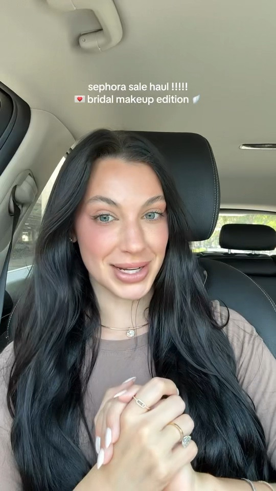 Sephora sale haul!!! 💌 Bridal makeup edition 🪽