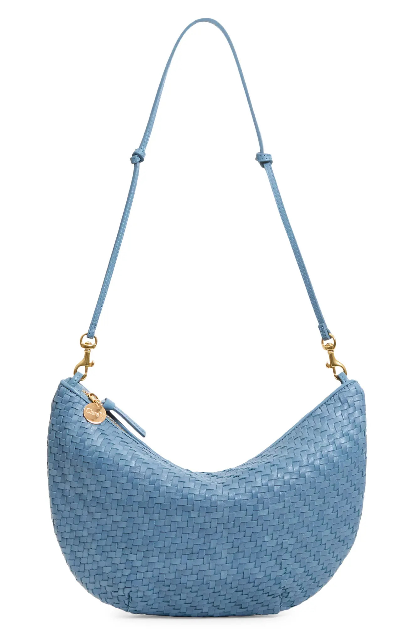 Lune Woven Zig Zag Leather Shoulder Bag (Women) | Nordstrom | Nordstrom