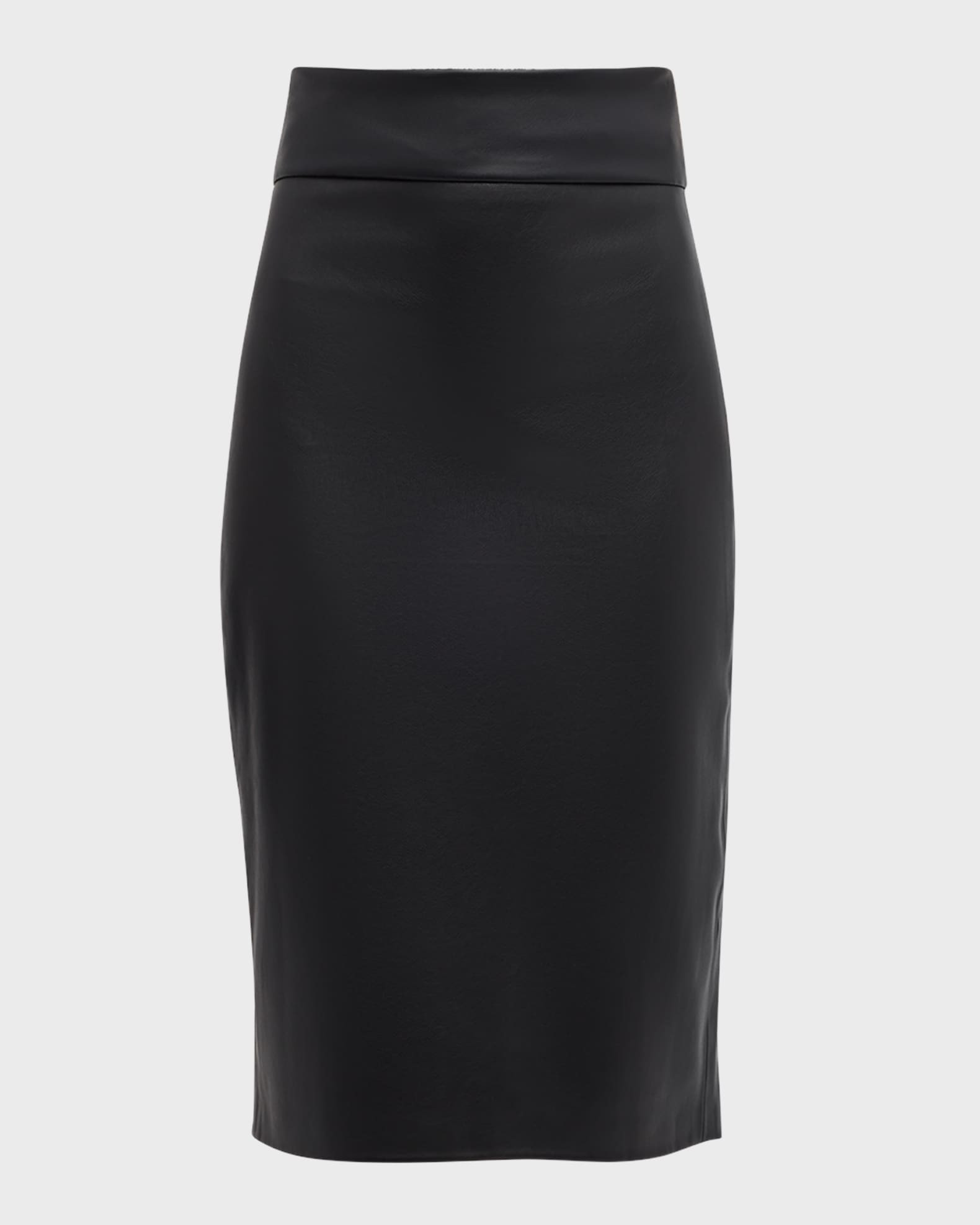 Soft Vegan Leather Pencil Skirt | Neiman Marcus