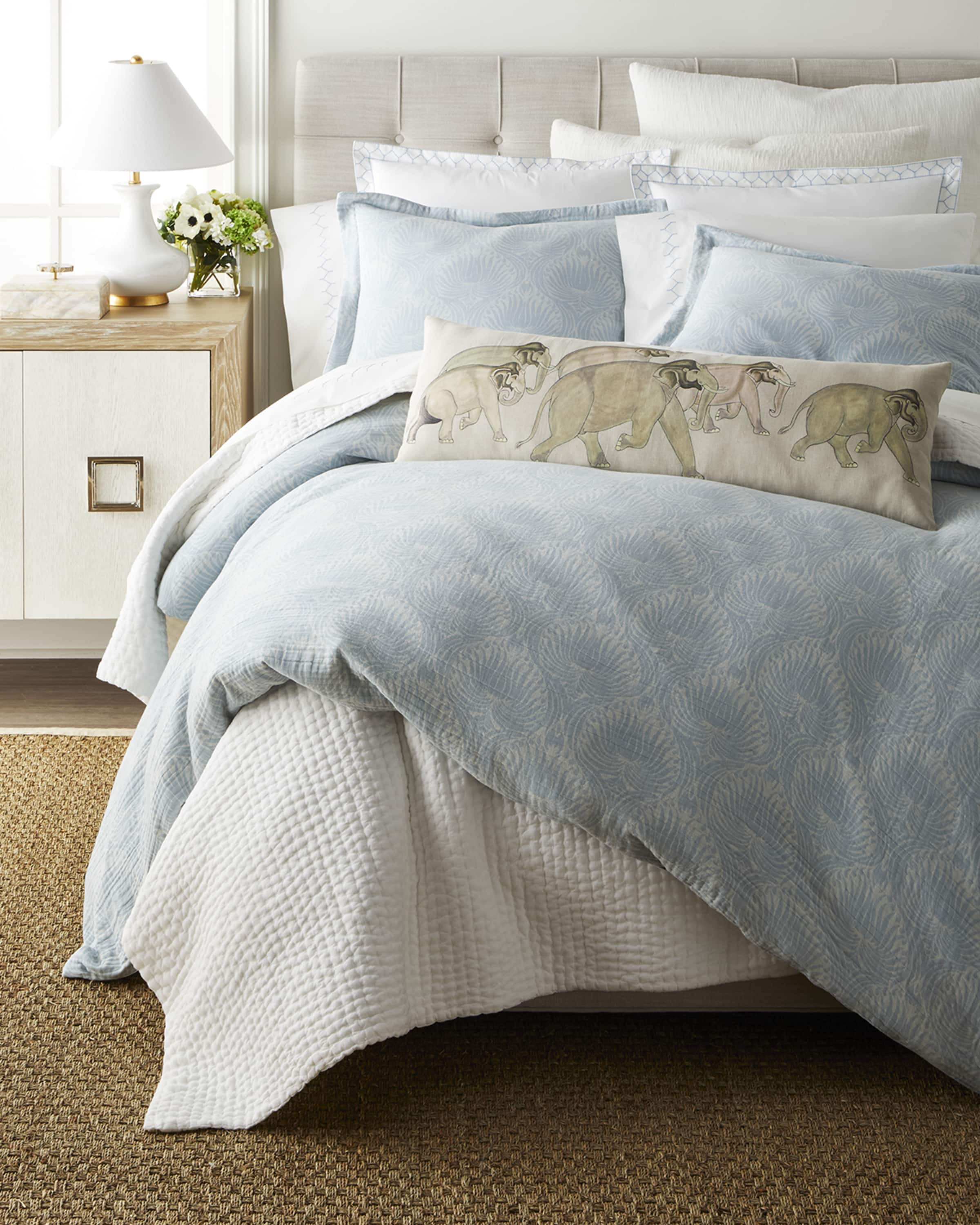 Adesh Mist Duvet Set, Queen | Horchow