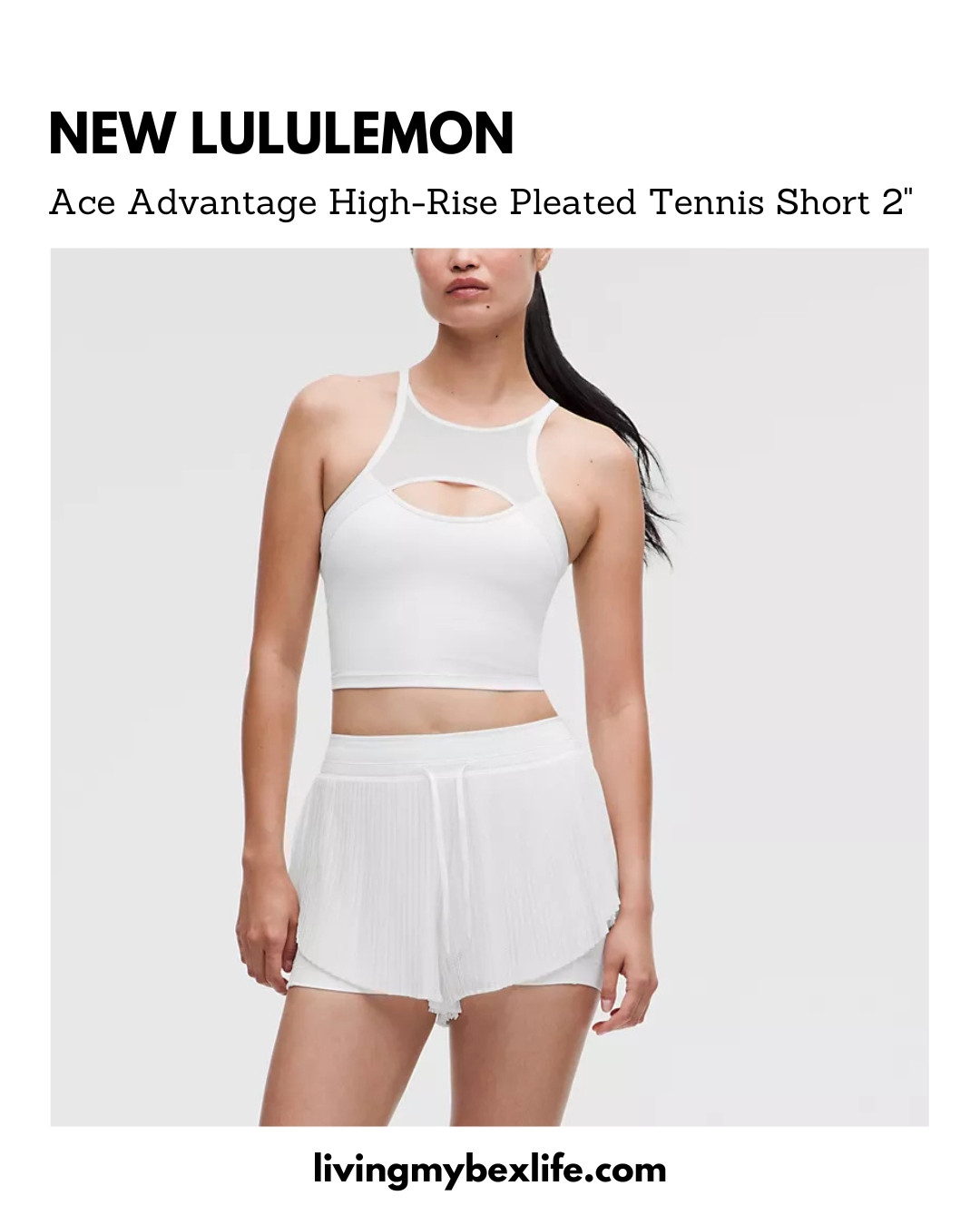 New lululemon tennis sets 🎾 Shop the Ace Advantage Mesh-Panel Tennis Tank Top & the Ace Advantage High-Rise Pleated Tennis Short 2" in four matching color sets | 

pickleball, summer outfits, gym outfits, lululemon set, lulu set 

 #LTKootd #LTKfitnessgoals #LTKActive