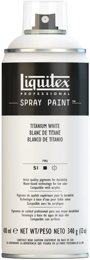 Liquitex Professional Spray Paint, 12-oz (400ml), Titanium White | Amazon (US)