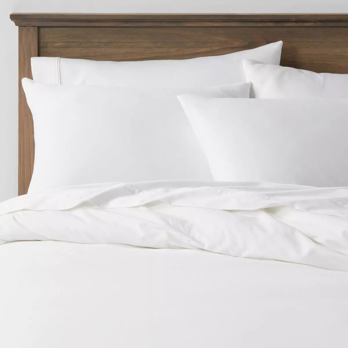 Washed Cotton Sateen Duvet & Sham Set - Threshold™ | Target