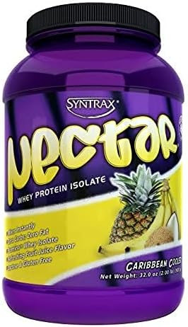 Syntrax Nectar, Native Grass-Fed Whey Protein Isolate, Refreshing Fruit Flavor, Mixes Instantly, RBT | Amazon (US)