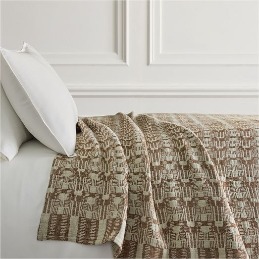 Maxton Border Blanket | West Elm (US)