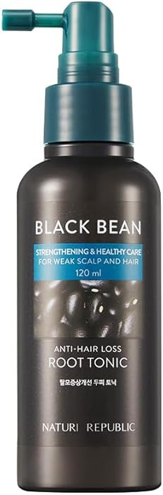 Nature Republic Black Bean Anti Hair Loss Root Tonic, 4.05 fl oz (120 ml) - by calli shop | Amazon (US)