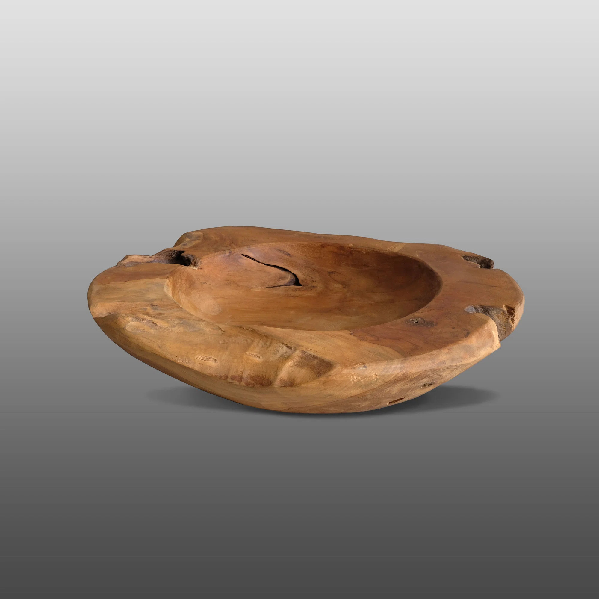 Loon Peak® Brookelle Handmade Wood Bowl & Reviews | Wayfair | Wayfair North America
