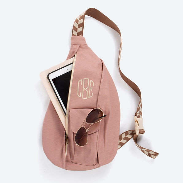 Monogrammed Sling Pack | Marleylilly