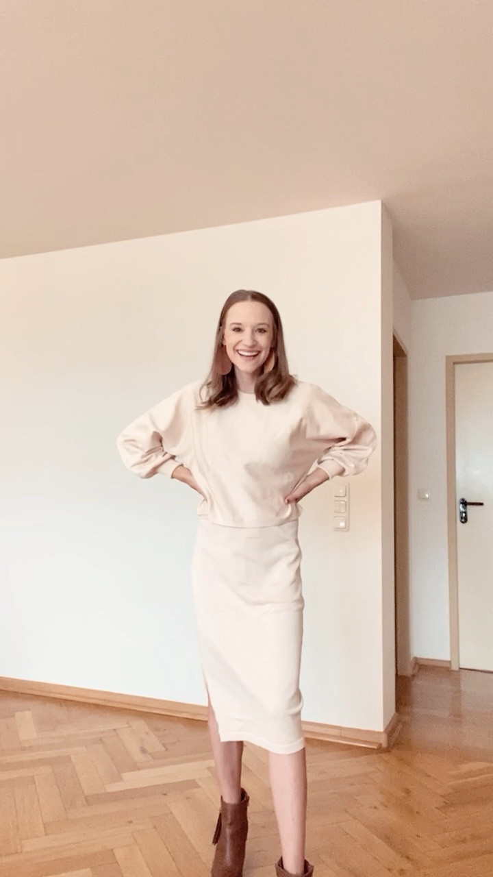 One outfit 4 ways! I love this two piece sweater skirt set from Amazon that can easily be paired with jeans, joggers, a jean jacket or booties! Shop this outfit on Amazon!! 

#LTKfit #LTKstyletip